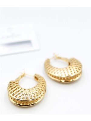 Litaetrend Telkari Halka Küpe - Altın