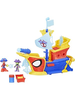 G0666 Spidey ve Inanılmaz Arkadaşları Webs Ahoy Bubble Ship +3 Yaş