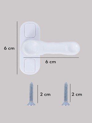 Pvc Pimapen Pencere Cam Balkon Kapısı Güvenli Emniyet Kilidi