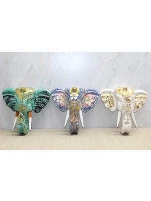 Dua Asmalı Renkli Fil Kafası 4galıleo-26