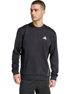 Adidas Performance JM1035 Game & Go Team Issue Bisiklet Yaka Sweatshirt