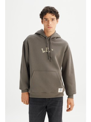 Pamuklu Regular Fit Normal Kesim Kapüşonlu Içi Polarlı Sweatshirt