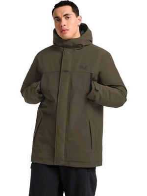 Jack Wolfskin Glacier Shield Erkek Yeşil Outdoor Ceketi