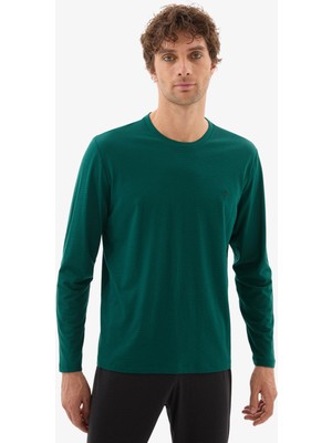 Erkek Pijama Takımı 40783 - Yeşil