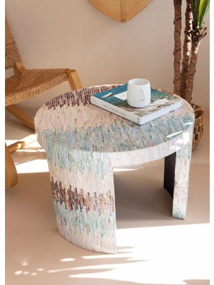 The Mia Sedef Tabure Yan Sehpa 50X40 cm TLC0120