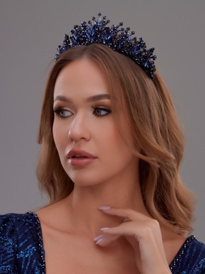 Kristal Gelin Tacı – Işıltılı ve Zarif Taç Modeli