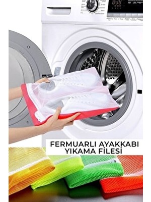 Fermuarlı Ayakkabı Yıkama Filesi