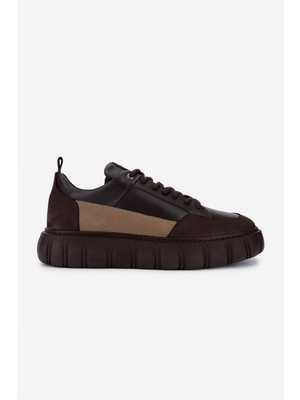 Valmenti Erkek Hakiki Deri Sneakers & Spor Ayakkabı 352 23367 Erk Ayk SK25-26 Khv Dr/vzn Nbk