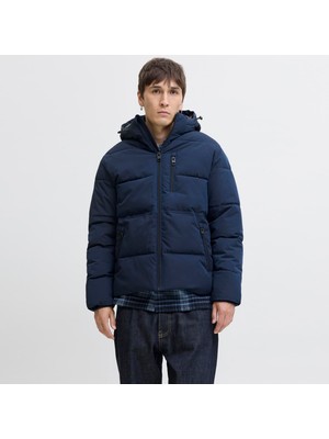 Erkek Kapüsonlu Puffer Mont - Owen