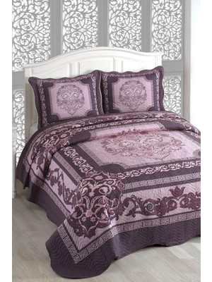 Bella Baskılı Kapitoneli Çift Kişilik Yatak Örtüsü