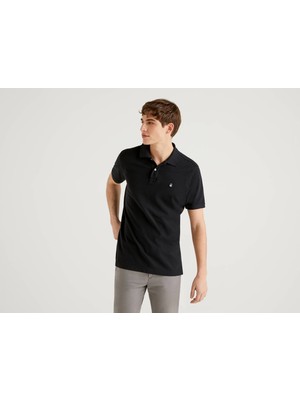 Benetton Regular Fit Kısa Kollu Polo Tshirt
