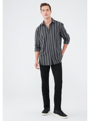 Mavi Erkek Martin Siyah Black Jean Pantolon 0037826974 Normal Kesim Klasik Stil