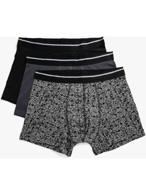 Koton Pamuklu 3'lü Basic Boxer