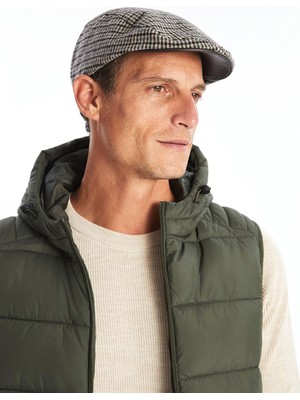 Desenli Erkek Kasket Şapka  (W5)