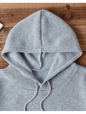 Kapüşonlu 3 Iplik Sweatshirt