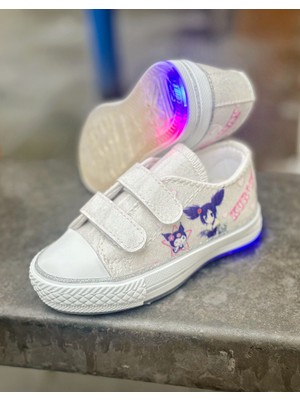 Kuromi Çocuk Convers, Kız Çocuk Günlük Ayakkabı, Işıklı Çocuk Ayakkabı (31-35 Numara Aralığı Işıksızdır)