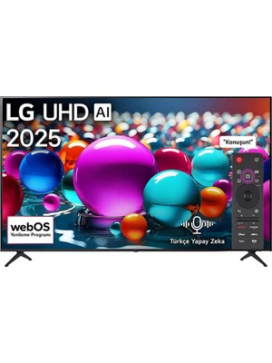 LG 75UA85006 75'' 190 Ekran Uydu Alıcılı 4K Ultra HD  webOS Smart TV