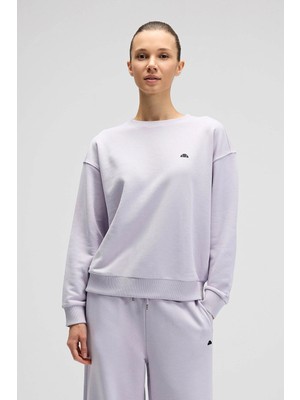 Ellesse Pamuklu Regular Fit Bisiklet Yaka Sweat Bayan Sweat EF527