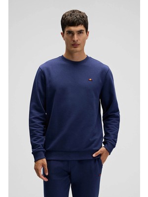 Ellesse Pamuklu Regular Fit Bisiklet Yaka Logolu Sweat Erkek Sweat EM579