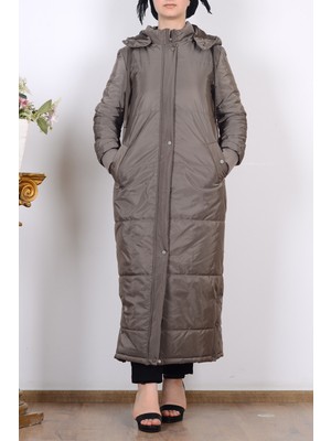 Armine 24KT740 Vizon Kadın Kapitone Mont