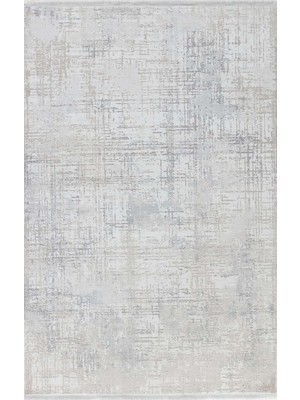 Lima 6232 Gri - Polyester Şönil Halı | Dokuma Tabanlı Model