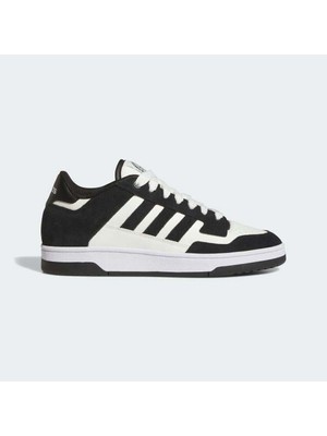 Adidas Rapid Court Low  Sneaker Siyah - Beyaz Günlük Stil Düz Tabanlı JP5255