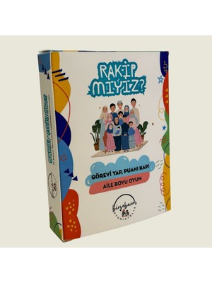Rakip Miyiz? Eğitici Kart Oyunu – 10 Yaş ve Üzeri – Dini Bilgiler ve Değerler Eğitimi