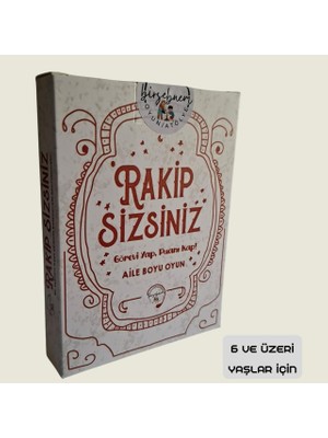 RakipSizsiniz Eğitici Kart Oyunu – İlkokul Çocukları İçin – Dinî Bilgiler ve Değerler Eğitimi