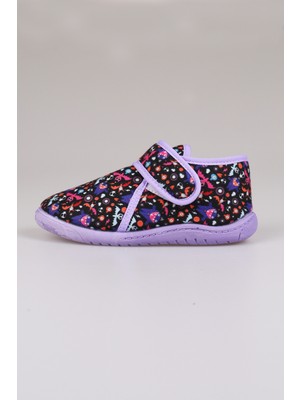 Kız/erkek Çocuk Desenli Yumuşak Taban  Ev Kreş Panduf - DSN01