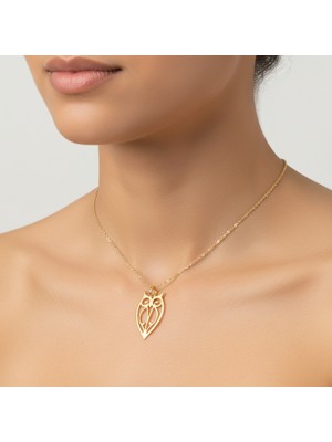 Tabitala TabiTela 14 ayar altın kolye ucu baykuş GM321 1 gr