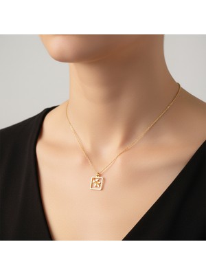 Tabitala TabiTela 14 ayar altın kolye ucu yaprak GM1179 1 gr