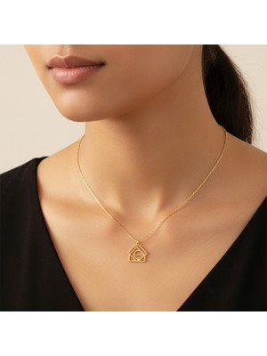 Tabitala TabiTela 14 ayar altın kolye ucu güzel tasarımlar GM920 1 gr