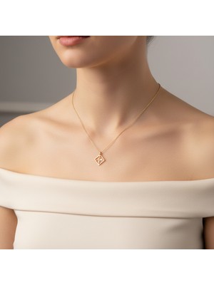 Tabitala TabiTela 14 ayar altın kolye ucu yaprak GM1178 0.5 gr