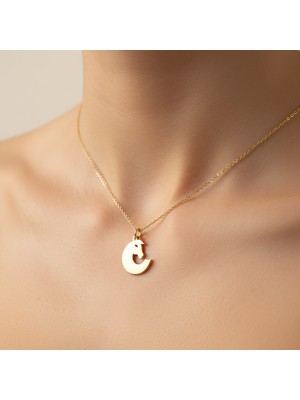 Tabitala TabiTela 14 ayar altın kolye ucu at GM64 1 gr