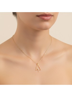 Tabitala TabiTela 14 ayar altın kolye ucu yılbaşı Ağacı ya Noel Ağacı GM291 1 gr