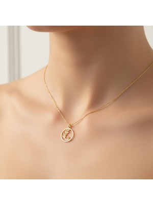 Tabitala TabiTela 14 ayar altın kolye ucu buğday başağı GM1015 0.5 gr