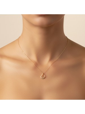 Tabitela 8 Ayar Altın Kolye Ucu Deniz GM514 1 gr