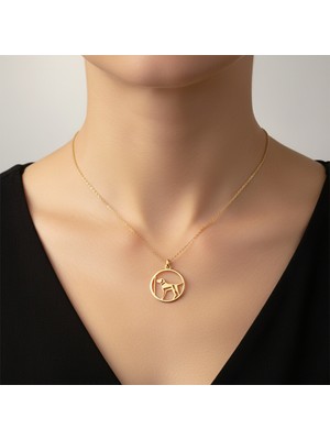 Tabitala TabiTela 14 ayar altın kolye ucu köpek GM483 1 gr