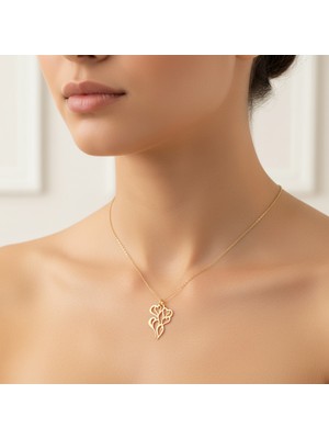 Tabitala TabiTela 14 ayar altın kolye ucu kalp GM992 1 gr