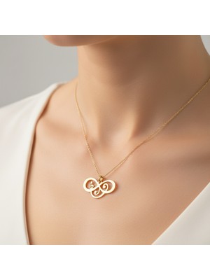 Tabitala TabiTela 14 ayar altın kolye ucu nota GM1236 0.5 gr