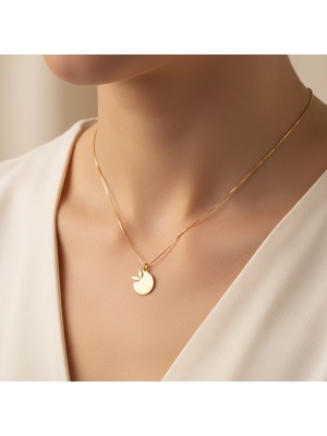 Tabitala TabiTela 8 ayar altın kolye ucu yaprak GM1199 0.5 gr