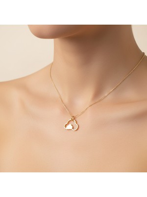 Tabitala TabiTela 14 ayar altın kolye ucu bulut GM572 1 gr