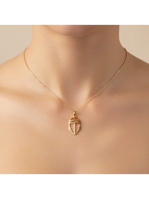 Tabitala TabiTela 8 ayar altın kolye ucu mesih,hazreti isa,isa peygamber GM835 1 gr