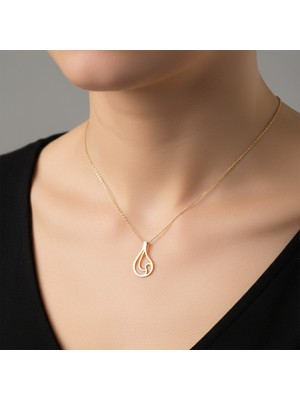 Tabitala Tabitela 8 Ayar Altın Kolye Ucu Gitar GM979 0.5 gr