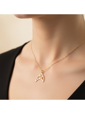 Tabitala TabiTela 14 ayar altın kolye ucu dağ GM333 0.5 gr