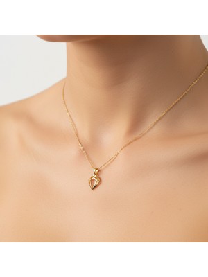 Tabitala TabiTela 14 ayar altın kolye ucu elmas GM91 0.5 gr