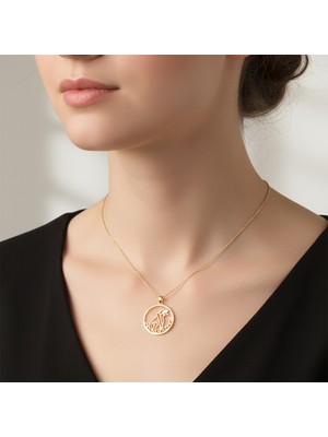 Tabitala TabiTela 14 ayar altın kolye ucu köpek GM479 1 gr