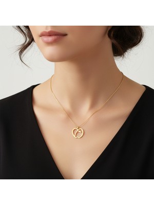 Tabitala TabiTela 8 ayar altın kolye ucu elma GM1111 1 gr