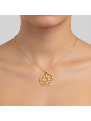 Tabitala TabiTela 14 ayar altın kolye ucu buğday başağı GM1147 0.5 gr