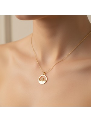 Tabitala TabiTela 14 ayar altın kolye ucu Boğaz Köprüsü GM397 1 gr